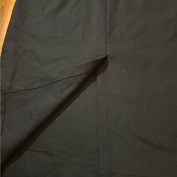 RÓHE Asymmetrical Knitted Dress in Black - Picture 12 of 15